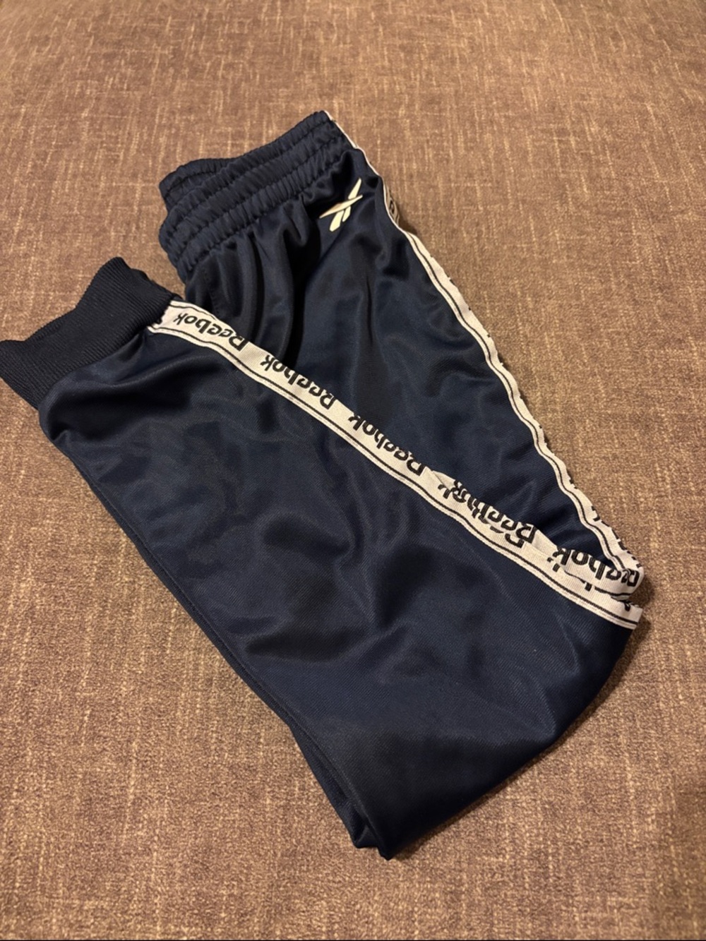 Boys Reebok navy blue Joggers pants size 7
